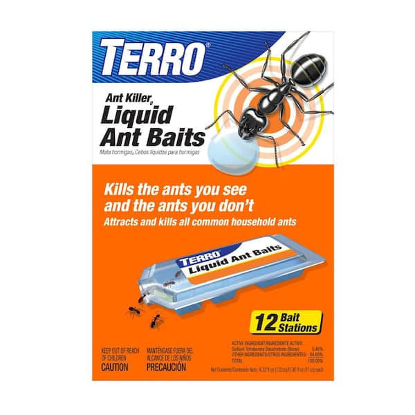 Indoor Liquid Ant Killer Baits (12-Count)