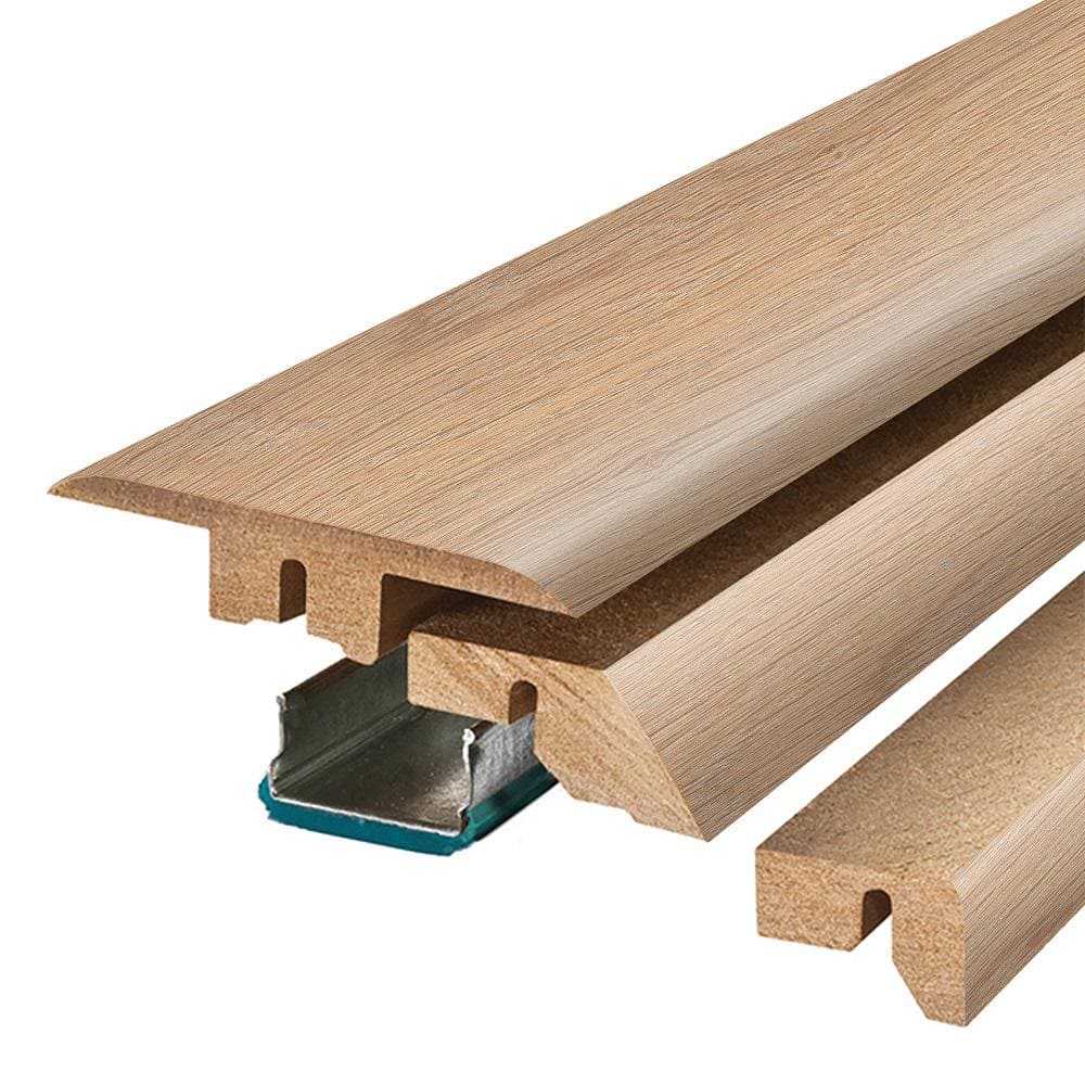 Tumbleweed 0.75 in. T x 2.37 in. W x 78.7 in. L Textured Wood Look Laminate Moulding/Trim 4 in 1 Molding price history on PriceWatchPro