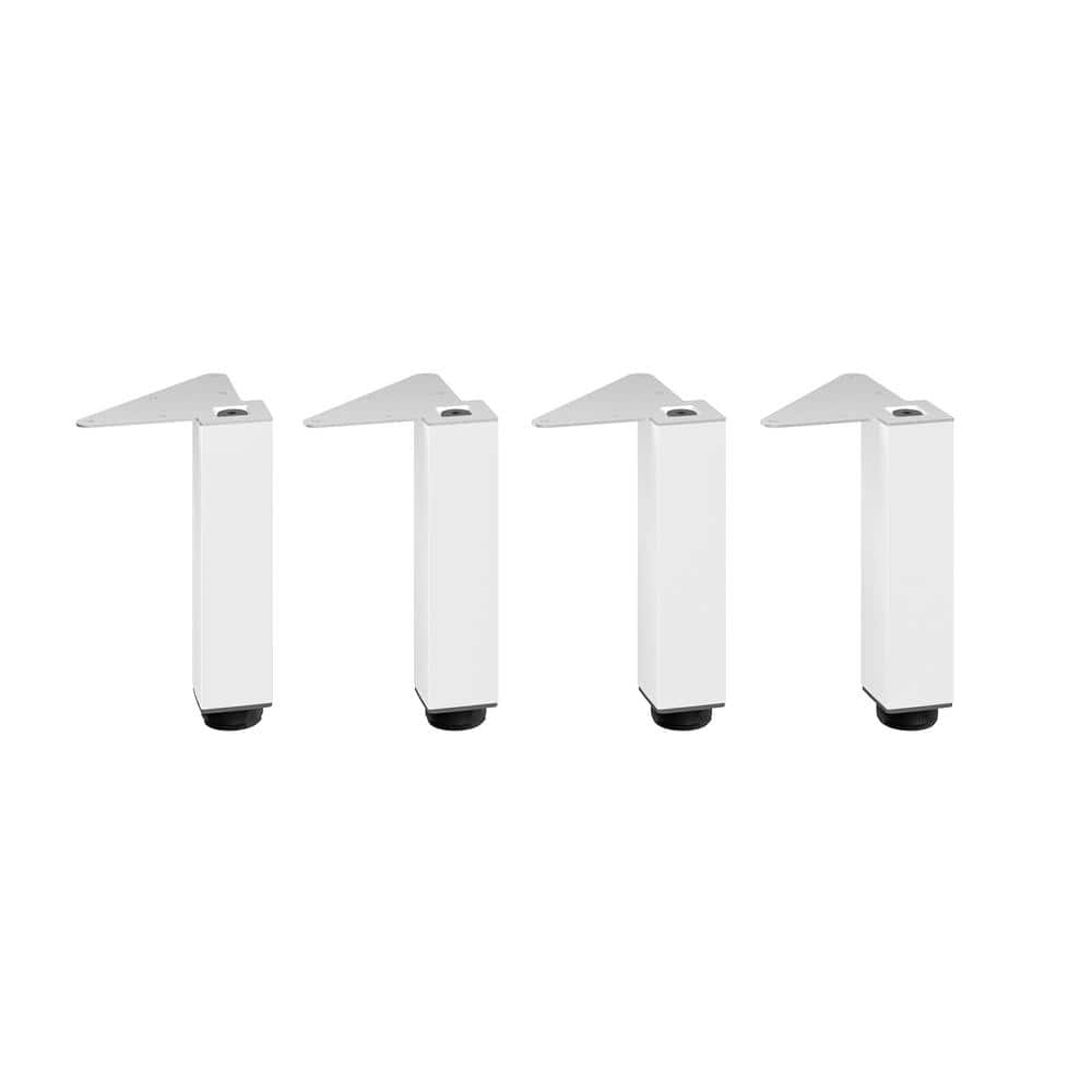 Richelieu Hardware 7 7/8 in. (200 mm) Matte White Metal Square