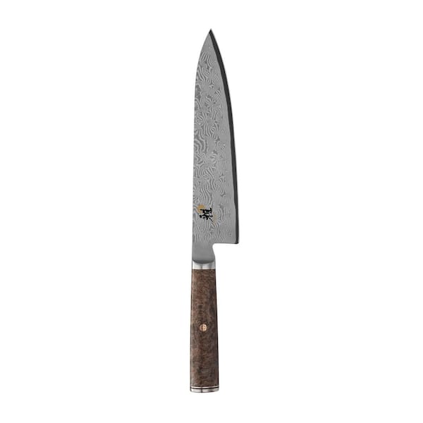 MIYABI Black 5000MCD67 8-inch Chef's Knife 1019509 - The Home Depot