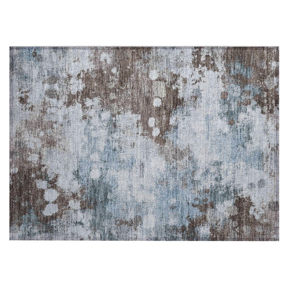 Chantille Machine Washable Indoor/Outdoor Abstract ACN1992 Sky 2 ft. x 3 ft. Accent Rug price history on PriceWatchPro