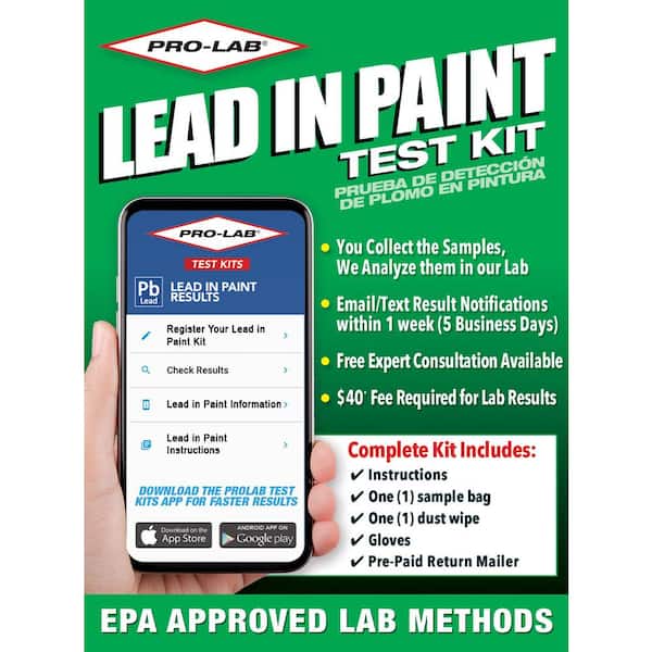 PRO-LAB Lead Paint and Dust Test Kit