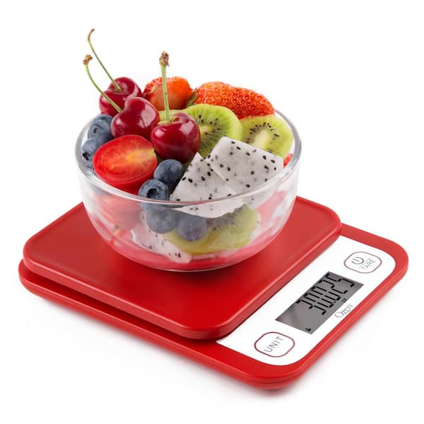 Digital Food Scale, Kitchen Scale For Food Ounces And Grams High Accuracy  Mini Gram Scale For Cooking, Baking, Jewelry, Tare Function, 2 Trays, Lcd  Di