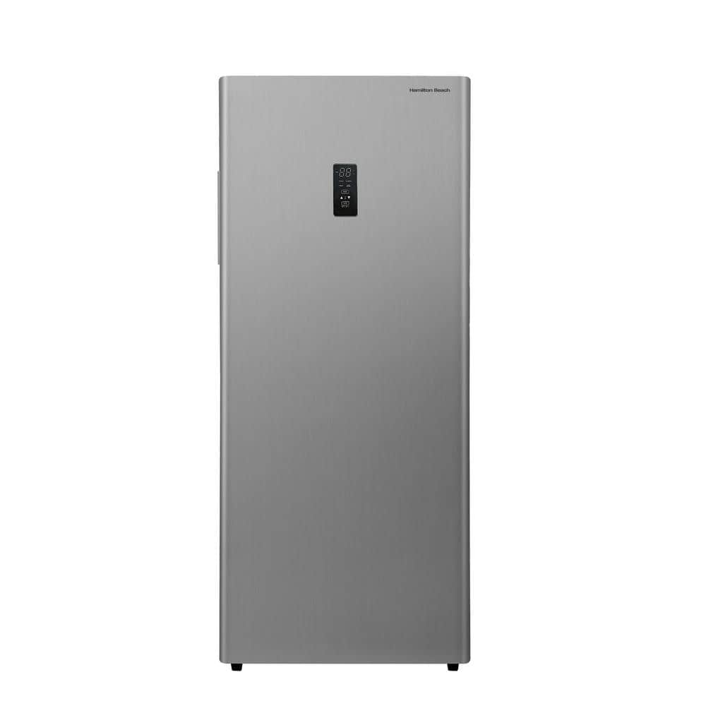 14 cu. ft. Frost Free Upright Convertible Freezer/Refrigerator in Stainless Steel