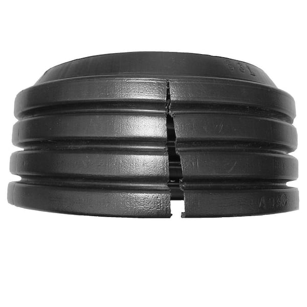 Advanced Drainage Systems 6 in. Singlewall Solid Split End Cap
