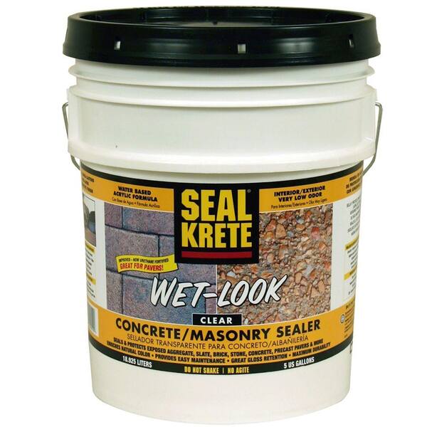 Seal-Krete Wet Look Masonry Sealer 5-Gal.-DISCONTINUED