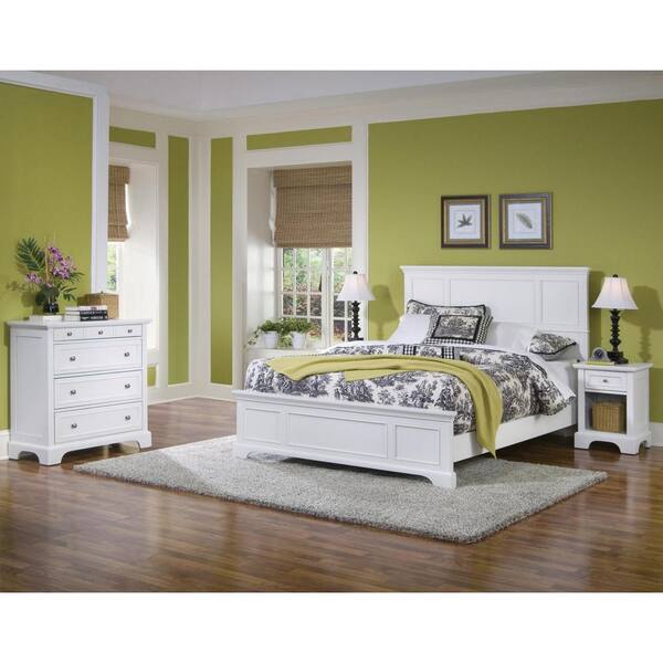 White King Headboard Bedroom Set, Home Styles Marco Island King Bed