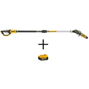 8 in. 20V MAX Electric Cordless Pole Saw Kit with 5Ah Battery Pack