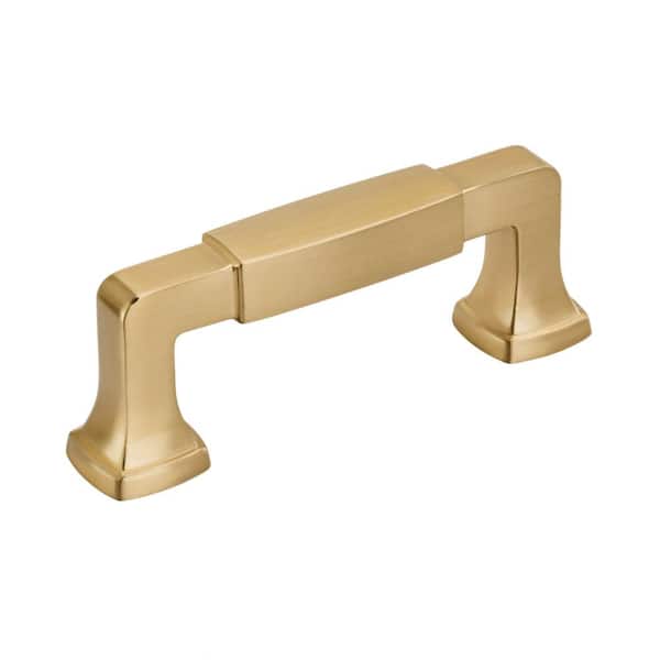 Stature 3 in. (76mm) Classic Champagne Bronze Bar Cabinet Pull