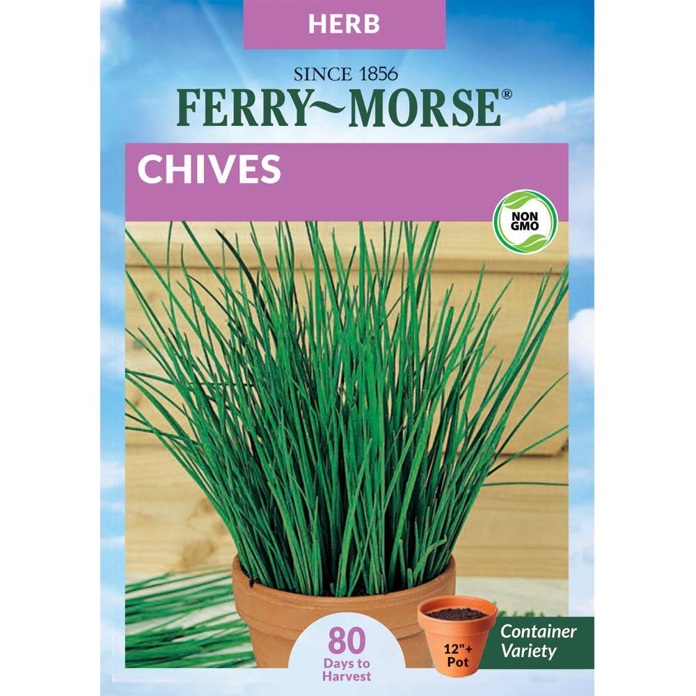 Ferry-Morse Chives Herb Seed 7221 - The Home Depot