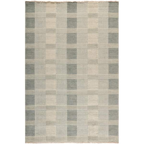 SAFAVIEH Tibetan Gray 5 ft. x 8 ft. Striped Area Rug