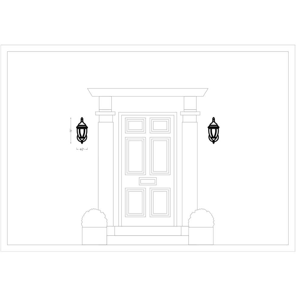 Black Satin Etched Glass Outdoor LED Wall Lantern Sconce