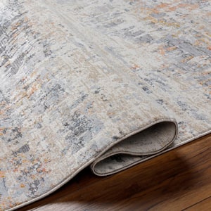 Hassler Cream Doormat 3 ft. x 4 ft. Abstract Indoor Area Rug