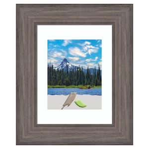 Country Barnwood Wood Picture Frame Opening Size 11x14 in. (Matted To 8x10 in.)