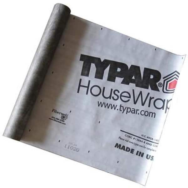 Typar 3 ft. x 100 ft. Housewrap