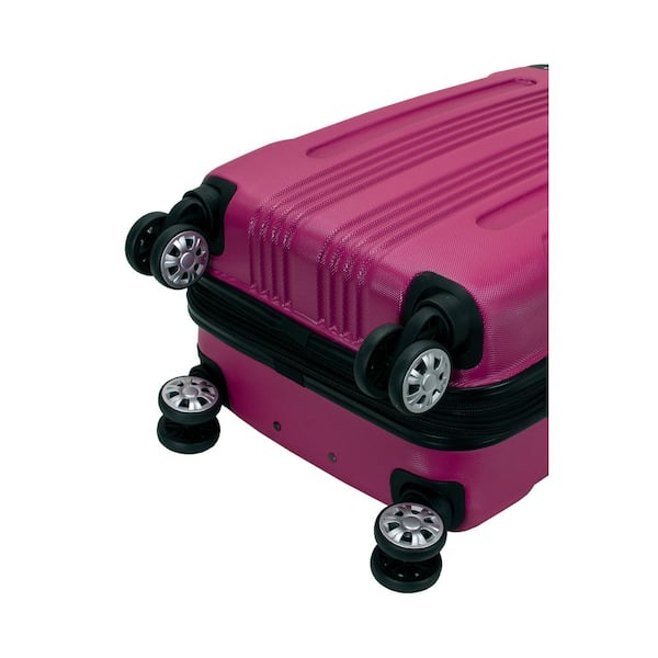 Rockland London Expandable 20 in. Hardside Spinner Carry On