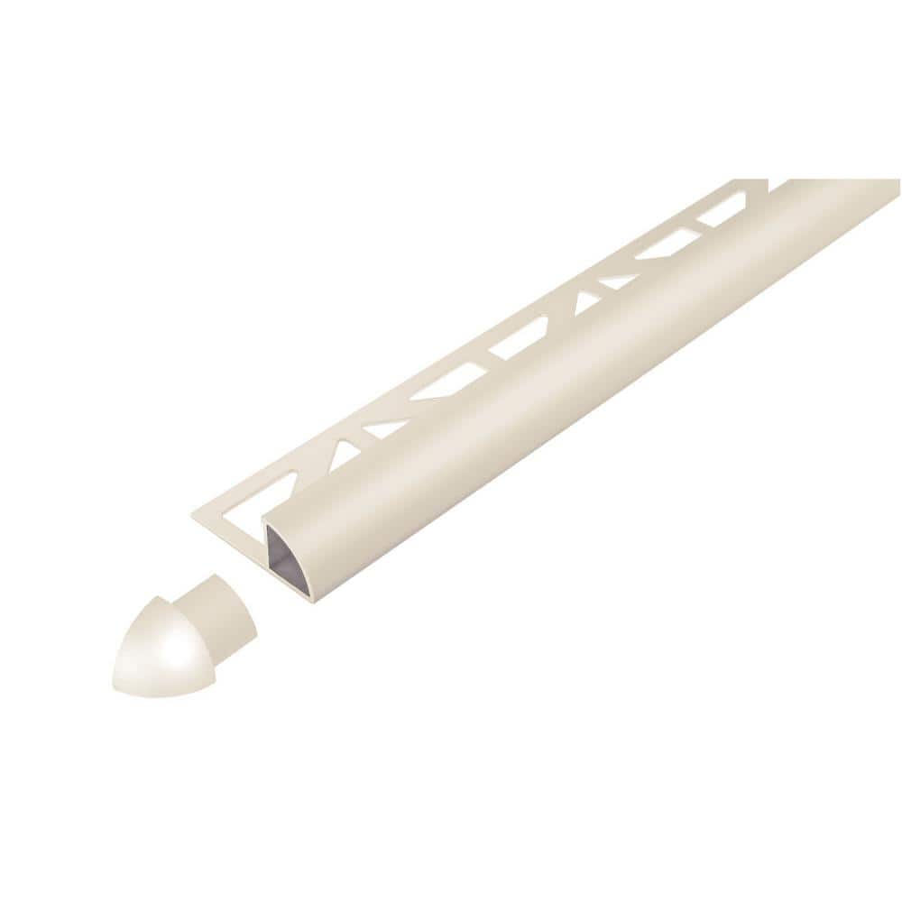 DURONDELL 0.5 in. D x 98.5 in. W x 98.4 in. L Round Edge Aluminum Pwdr Ctd Sand Molding and Transition Trim price history on PriceWatchPro