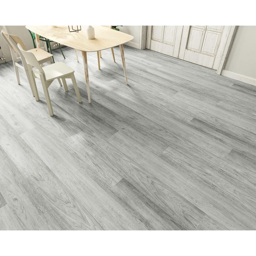 Ashen Bay Extra Long Wide Plank Waterproof Vinyl Flooring