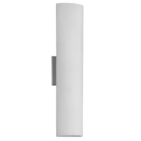 Filament Design 2-Light White Wall Sconce