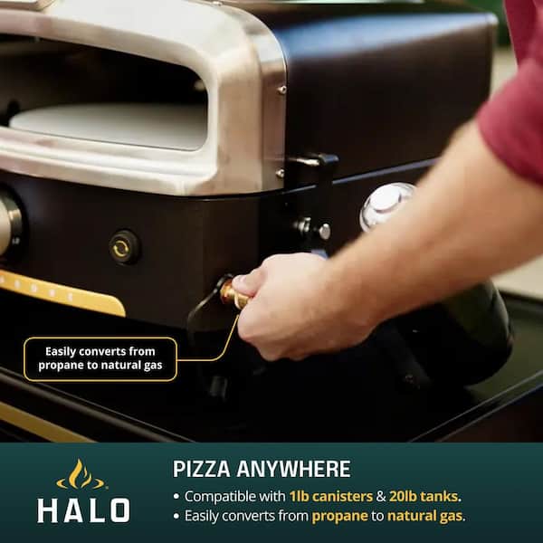 HALO Versa 16 Dual-Burner Propane Outdoor Pizza Oven HZ-1004-ANA