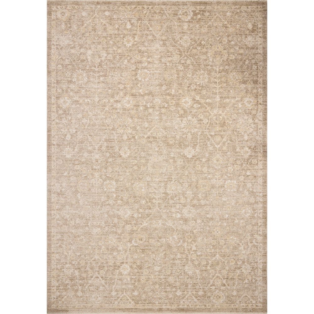Chris Love Julia Palma Bark / Natural 6 ft. 3 in. x 9 ft. 6 in.  Traditional Area Rug price history on PriceWatchPro