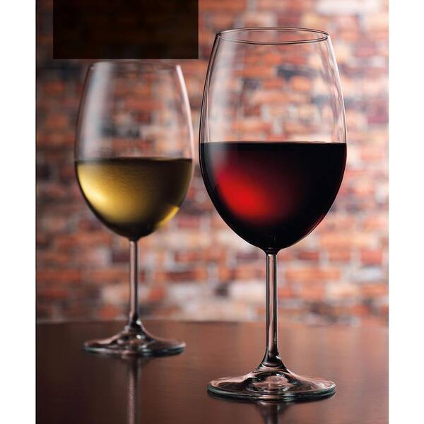 HOME ESSENTIALS & BEYOND Connoisseur Oversized Wine Glasses (Set of 4)