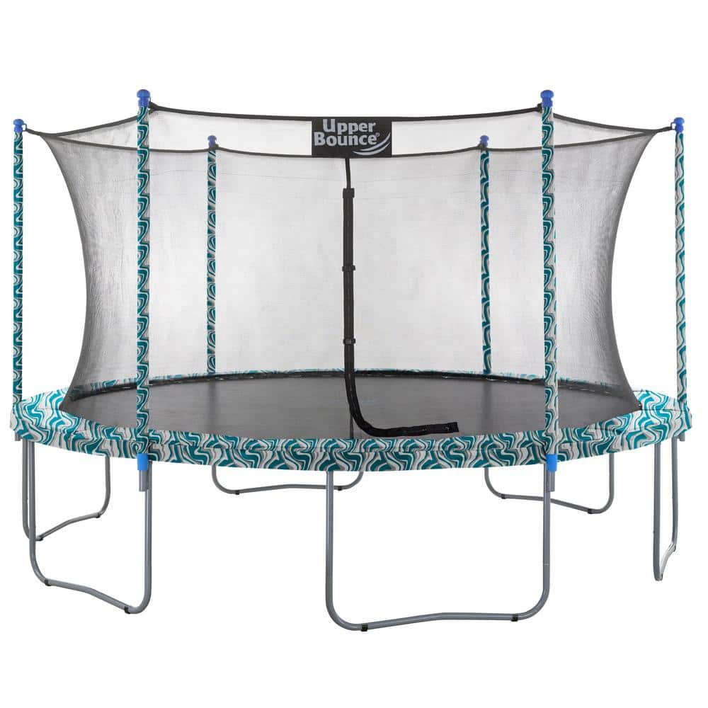 Upper Bounce Machrus Upper Bounce 15 Ft. Round Trampoline Set With ...