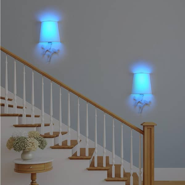 battery operated sconces home depot