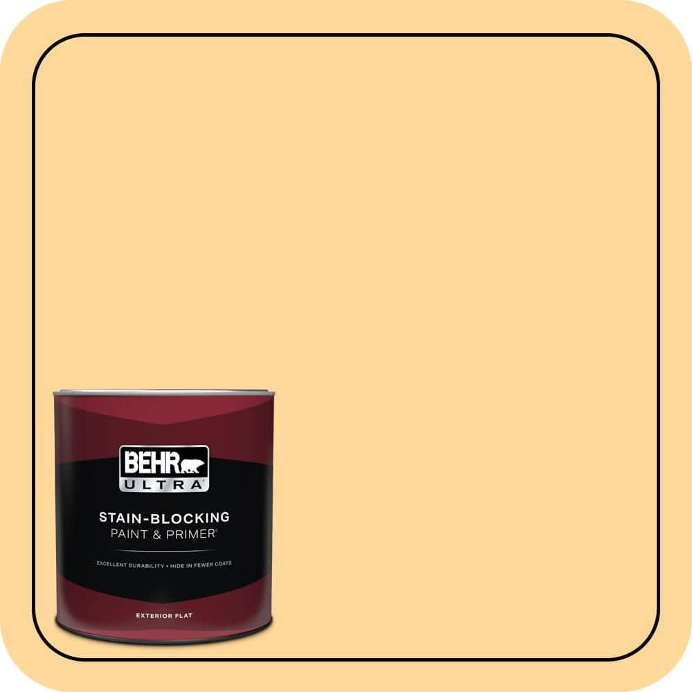1 qt. #P250-3 Marsh Marigold Flat Exterior Paint & Primer price history on PriceWatchPro