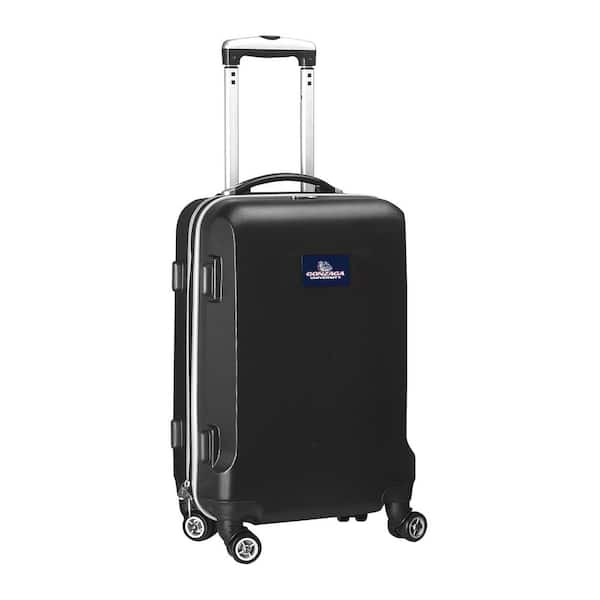 NCAA Gonzaga 21 in. Black Carry-On Hardcase Spinner Suitcase