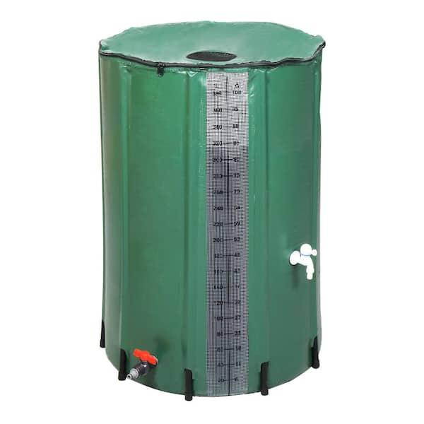 Winado 100 Gal. Calibrated Collapsible Rain Barrel 131205372811 - The Home  Depot