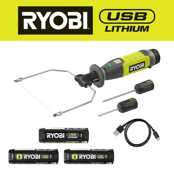 RYOBI USB Lithium Foam Cutter Tip Kit (2-Piece) for Hot Wire Foam Cutter  FVH64 A81FC07 - The Home Depot
