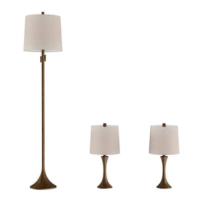 Lamp Sets Lamps The Home Depot, Floor And Table Lamp Sets Uk