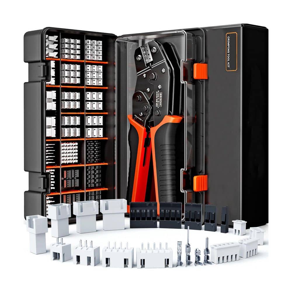 Crimp Tool Connector Kit, JST-XH 2.5mm Du Pont 2.54mm Connector