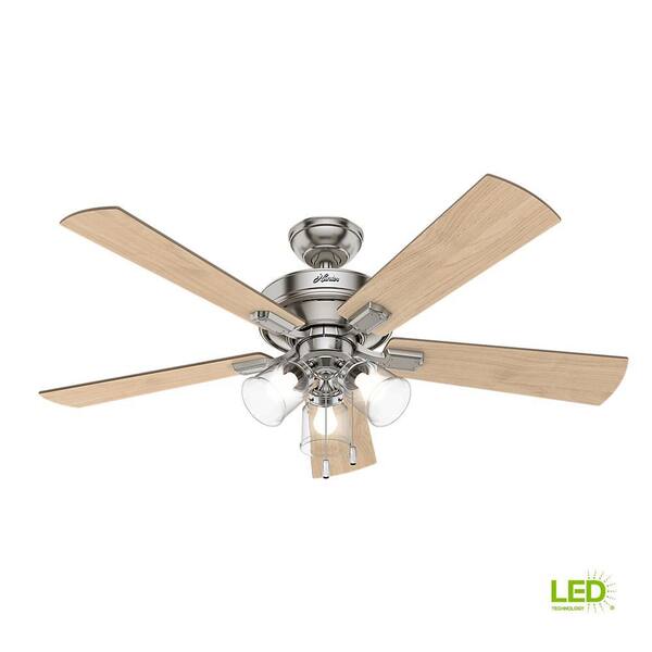 home depot hunter ceiling fans with lights