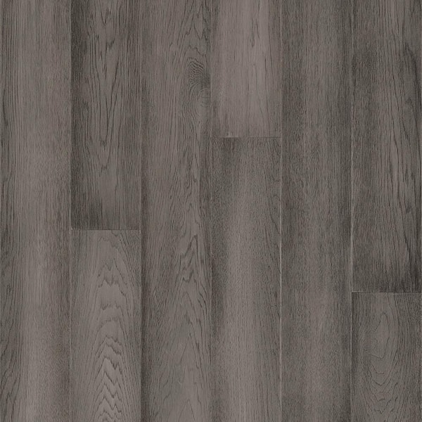 Bruce Hydropel Hickory Cool Gray 7 16, Dark Gray Engineered Hardwood Flooring