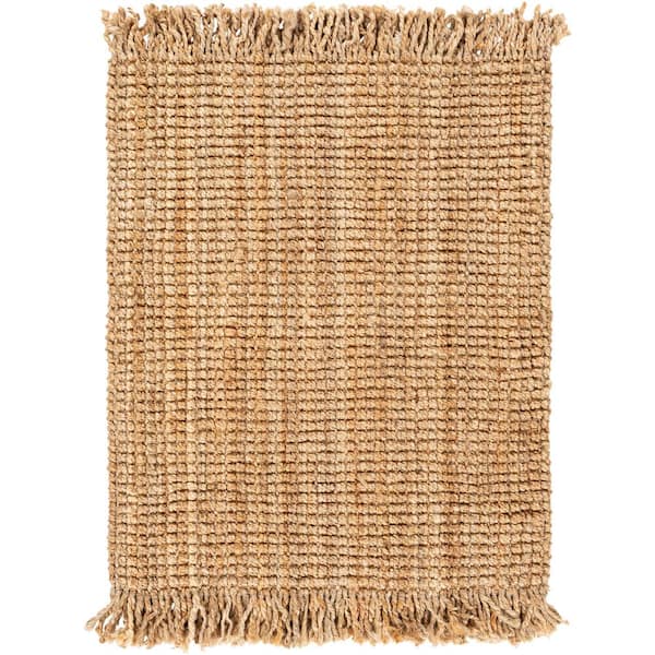 Luca Tan Doormat 3 ft. x 5 ft. Cottage Indoor Area Rug