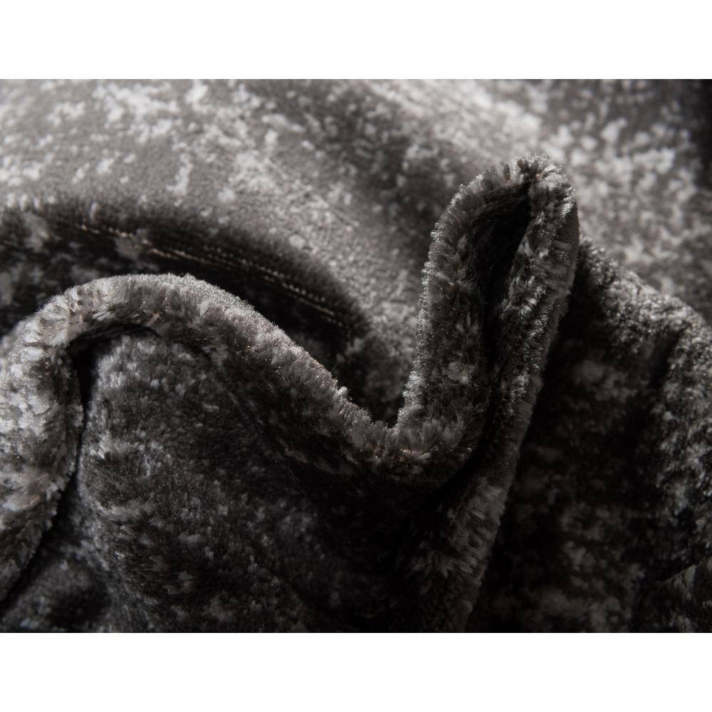 Casino Sofia Dark Gray 9' x 12' Rectangular Synthetic Area Rug