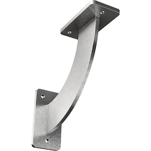 7 in. x 2 in. x 7 in. Stainless Steel Unfinished Metal Bradford Corbel