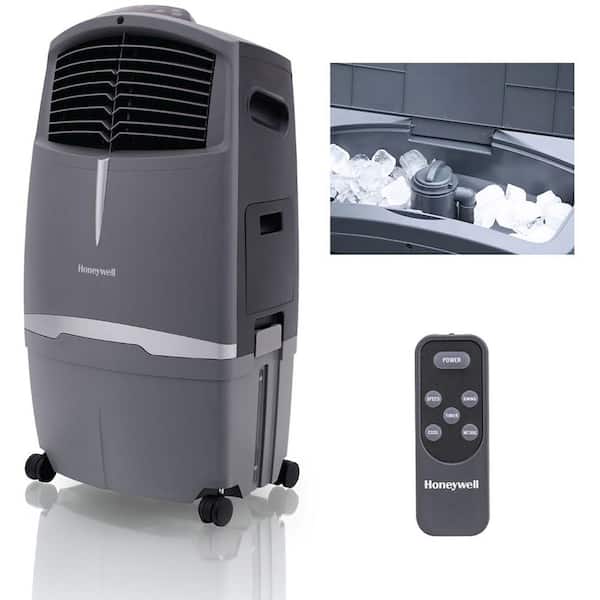 Honeywell 525 CFM 3-Speed Outdoor Rated Portable Evaporative Cooler (Swamp Cooler) for 320 sq. ft.