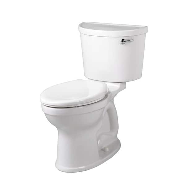 American Standard Champion PRO Right Height 2-Piece 1.6 GPF Single Flush Elongated Toilet with Right-Hand Trip Lever in White