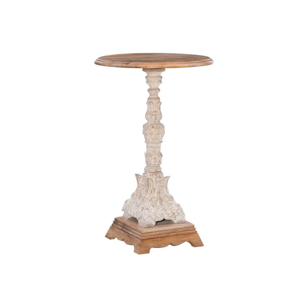White Powell 14A2008 Accent Table 