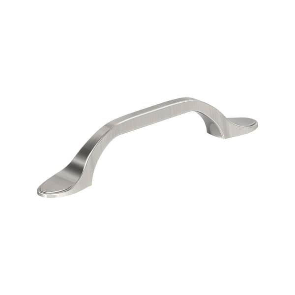 Amerock Ravino 3-3/4 in. (96mm) Classic Satin Nickel Arch Cabinet Pull