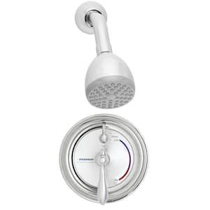 Sentinel Mark II Regency 1-Handle 1-Spray Shower Faucet with Pressure Balance Valve in Polished Chrome (Valve Included)