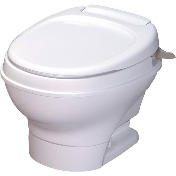 THETFORD Aqua-Magic V RV Low Permanent Toilet Hand Flush - Bone