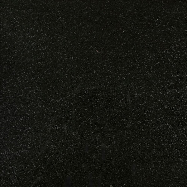 STONEMARK 3 in. x 3 in. Granite Countertop Sample in Absolute Black