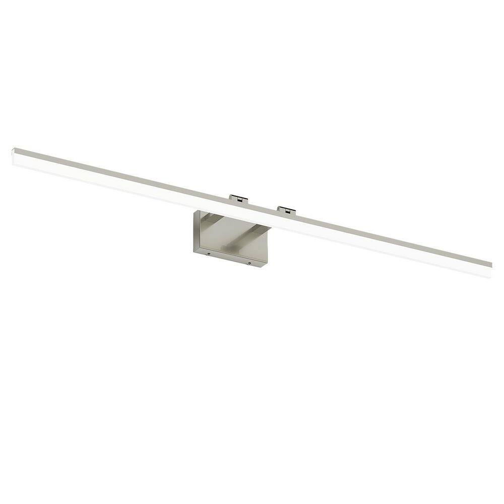 55.1 in. 1-Light LED Nickel Bathroom Vanity Light Bar, Dimmable 5500K price history on PriceWatchPro