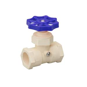 1/2 in. CPVC Solvent x Solvent Stop and Waste Valve