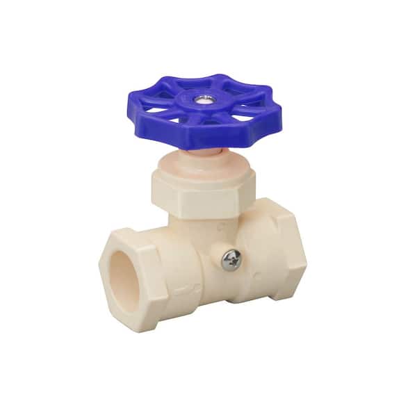 Everbilt 1/2 in. CPVC Solvent x Solvent Stop and Waste Valve