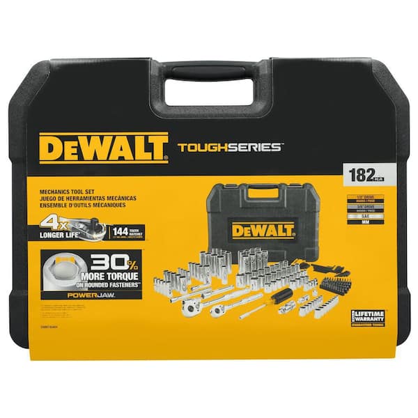 DEWALT Toughseries 182-Pieces Mechanics Tool Set for 1/4 in. 3/8